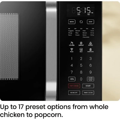 Chefman MicroCrisp 0.8 Cu. Ft. Microwave And Convection Oven 1800W – Black 5 Chefman MicroCrisp 0.8 Cu. Ft. Microwave And Convection Oven 1800W – Black - Image 5