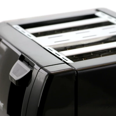 Better Chef 4 Slice Dual-Control Black Toaster 3 Better Chef 4 Slice Dual-Control Black Toaster - Image 3