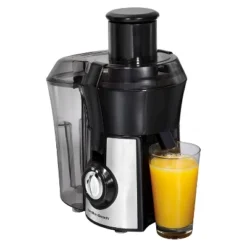 Hamilton Beach Big Mouth Pro Juice Extractor - Stainless 67608: Juicer Machine, 800W, Wide Feed Tube, Dishwasher-Safe Parts -Kitchen Appliances GUEST 87d98432 cf36 45e3 ba8c 2f8d6b22a121