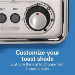 Hamilton Beach Modern Chrome 2-Slice Toaster - 22785: Stainless Steel, Bagel & Defrost Options, Extra Wide Slots 14 Hamilton Beach Modern Chrome 2-Slice Toaster - 22785: Stainless Steel, Bagel & Defrost Options, Extra Wide Slots -Kitchen Appliances GUEST 8886b383 cbba 4f57 9ddb 8c309cfa364c