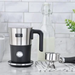 TRU Electric Milk Frother For Hot Or Cold Foam And Heating Milk, 10 Oz -Kitchen Appliances GUEST 8cd94e91 bd67 422c baf4 b1753585f4b3