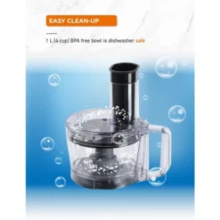 COMMERCIAL CHEF 4-Cup Food Processor 450W With 2 Speeds, Black -Kitchen Appliances GUEST 8d0bc74c 4e26 458f 929e 1f4a8d81fd8e