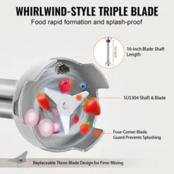 VEVOR Commercial Immersion Blender, 500W Heavy Duty Hand Mixer, 16 Inch Stepless Variable Speed Mixer With Stainless Steel Blade, Black 12 VEVOR Commercial Immersion Blender, 500W Heavy Duty Hand Mixer, 16 Inch Stepless Variable Speed Mixer With Stainless Steel Blade, Black -Kitchen Appliances GUEST 8dde3e39 cbaa 4379 b35e 02a7e46e00ea