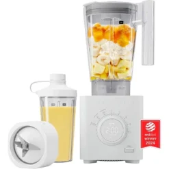 Chefman Obliterator 48oz Countertop Blender W/ 20oz Travel Jar And Tamper/Scraper Tool -Kitchen Appliances GUEST 8fd2a5c1 a901 4e8e 8808 3682a466cedc