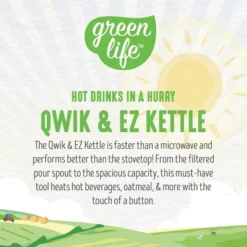GreenLife Qwik And EZ Glass Kettle -Kitchen Appliances GUEST 8ff6299e 9e79 43f4 a8b4 4bdd74d7f9af