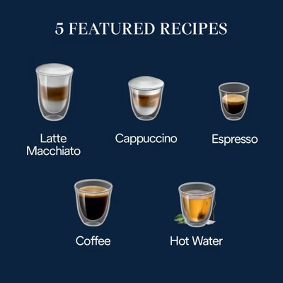 DeLonghi De'Longhi Magnifica Start Automatic Coffee Espresso Machine With Milk Frother 3 DeLonghi De'Longhi Magnifica Start Automatic Coffee Espresso Machine With Milk Frother - Image 3