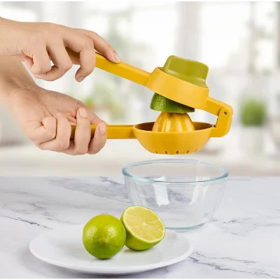 McKay Lemon Squeezer Manual Citrus Juicer With Easy-Squeeze Handles And Twist Reamer 1 McKay Lemon Squeezer Manual Citrus Juicer With Easy-Squeeze Handles And Twist Reamer
