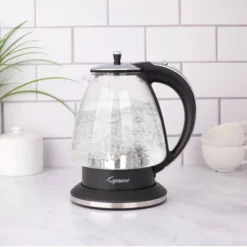 Capresso H2O Glass Electric Water Kettle – Stainless Steel 240.03 -Kitchen Appliances GUEST 9141474b 96a3 4773 9123 2f6eb77707e5