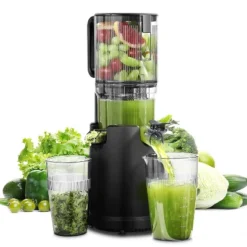 Masticating Juicer, 5.2 In Feed Chute For Whole Fruits &Vegetables,200W Slow Cold Press Juicer, 7-Stage Masticating,Dual Anti-Clog Filters,BPA Free -Kitchen Appliances GUEST 91c03d35 26d3 49c0 9f40 d814b18d2fb4