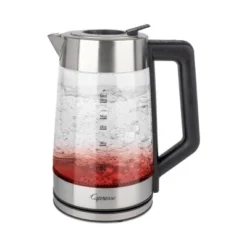 Capresso H2O Glass Select Electric Water Kettle: 68oz Rapid-Boil, LED Indicator, Stainless Steel Lid, 1500W Heater -Kitchen Appliances GUEST 920a7fbb 2195 4663 ac44 6804a8c06abe