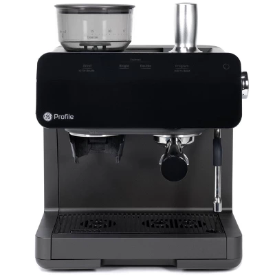 GE Profile Semi Automatic Stainless Steel Espresso Maker And Frother Black: Electric Coffee Machine, 1450W, 10 Cup Capacity 6 GE Profile Semi Automatic Stainless Steel Espresso Maker And Frother Black: Electric Coffee Machine, 1450W, 10 Cup Capacity - Image 6