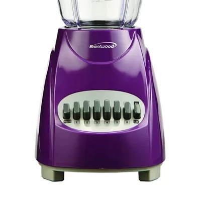 Brentwood 12-Speed Blender (Plastic Jar)-Purple 4 Brentwood 12-Speed Blender (Plastic Jar)-Purple - Image 4