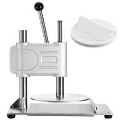VEVOR Manual Pizza Dough Press Machine, 9.5 Inch Pizza Pastry Press Plate, Stainless Steel Bread Presser With 100 Pcs Parchment Paper, Silver 15 VEVOR Manual Pizza Dough Press Machine, 9.5 Inch Pizza Pastry Press Plate, Stainless Steel Bread Presser With 100 Pcs Parchment Paper, Silver -Kitchen Appliances GUEST 950b92f9 6d55 4330 b01b 28a7e12f7b92
