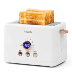 ZACHVO 2 Slice Toaster, Retro Bread Toaster With LED Display-White 13 ZACHVO 2 Slice Toaster, Retro Bread Toaster With LED Display-White -Kitchen Appliances GUEST 961bd75e 2118 429c 9bd2 80f7a5dcd5f9