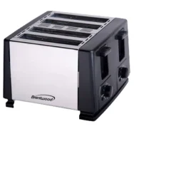 Brentwood 4-Slice Toaster In Black 17 Brentwood 4-Slice Toaster In Black -Kitchen Appliances GUEST 98f54d31 9197 46b8 b21c d33a18cb5fb2