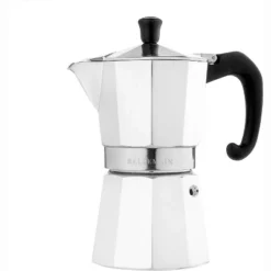Bellemain Stovetop Espresso Maker – Classic Moka Pot (White, 6-Cup) For Rich, Authentic Coffee -Kitchen Appliances GUEST 9b2fdd3e 8b18 4645 9a5e 728371f51997