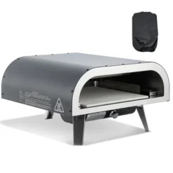 VEVOR Propane Outdoor Pizza Oven, 12 Inch Gas Pizza Maker, Portable Pizza-Cooker With Thickened Pizza-Stone, Carry Bag, Pizza-Oven, Black -Kitchen Appliances GUEST 9c0d57d7 fadd 453b b319 0a466893847f