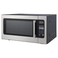 Magic Chef 2.2 Cubic Feet 1,200 Watts Countertop Microwave Oven With Sensor Cooking, Large Microwave For Kitchen Spaces, Stainless Steel, MC2211MS -Kitchen Appliances GUEST 9cfc937c 5f94 482c a8f7 20df174063a6