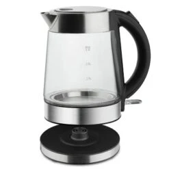Luminuxe 1.7L Electric Kettle, Speed-Boil Glass Electric Water Boiler & Warmer 1500W Tea Heater, Auto Shut-Off Cool Touch Handle