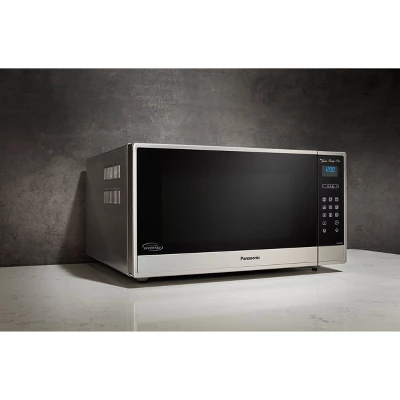 Panasonic 1.6 Cu Ft Cyclonic Inverter Microwave Oven - Silver - SE785S: Countertop, 1250W, Child Lock, 10 Power Levels 4 Panasonic 1.6 Cu Ft Cyclonic Inverter Microwave Oven - Silver - SE785S: Countertop, 1250W, Child Lock, 10 Power Levels - Image 4