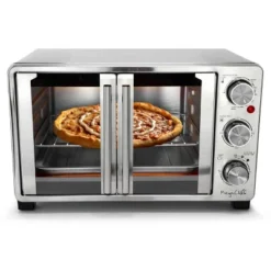 MegaChef 25L French Door Multi-Function Electric Toaster Oven With Rotisserie Set -Kitchen Appliances GUEST 9f0c5e66 ce92 4bbc 8dd9 e03b4cd9443e