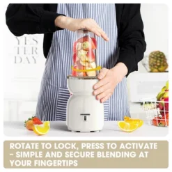 SKONYON Electric Juicer Compact 2-in-1 Blender And Grinder With Dual Blades And BPA-Free Travel Cups -Kitchen Appliances GUEST a0bdaebb f9f4 409b 8b55 d19e91900fb3