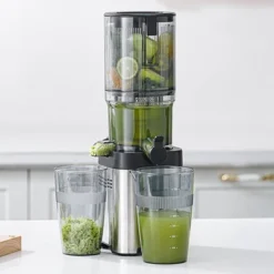 Masticating Juicer, 5.2-inch Feed Chute For Whole Fruits &Vegetables, Non-Clogging Slow Cold Press Juicer With Triple Strainers, Powerful 200W Motor 19 Masticating Juicer, 5.2-inch Feed Chute For Whole Fruits &Vegetables, Non-Clogging Slow Cold Press Juicer With Triple Strainers, Powerful 200W Motor -Kitchen Appliances GUEST a15e7288 f9a2 46f5 91a3 7c04bb452284