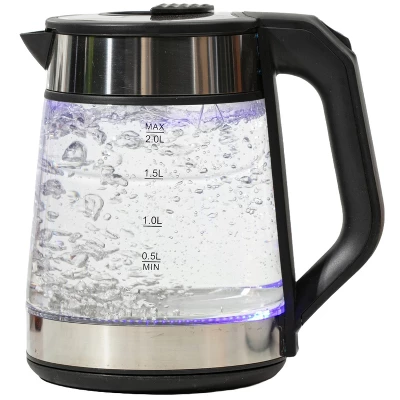 Luminuxe 1.7L Electric Kettle, Speed-Boil Glass Electric Water Boiler & Warmer 1500W Tea Heater, Auto Shut-Off Cool Touch Handle 7 Luminuxe 1.7L Electric Kettle, Speed-Boil Glass Electric Water Boiler & Warmer 1500W Tea Heater, Auto Shut-Off Cool Touch Handle - Image 7