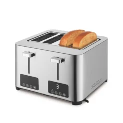 Salton 4 Slice Extra Wide Slot Bread Toaster With 3 Functions Digital Display, 6 Browning Settings And Removable Crumb Tray (ET2084) -Kitchen Appliances GUEST a1a747d9 3cb9 405c bd7b d4746c12974b