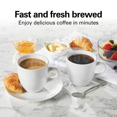 Hamilton Beach The Scoop Single-Serve Coffee Maker BLK 47620: Single Cup, Ground & Capsule Compatible, 14 Oz Capacity 4 Hamilton Beach The Scoop Single-Serve Coffee Maker BLK 47620: Single Cup, Ground & Capsule Compatible, 14 Oz Capacity - Image 4