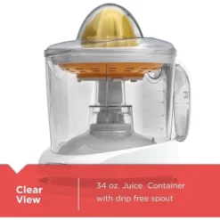 Black & Decker BLACK+DECKER 32oz Electric Citrus Juicer, CJ625, Pressure Activated, Adjustable Pulp Control, Dishwasher-Safe 14 Black & Decker BLACK+DECKER 32oz Electric Citrus Juicer, CJ625, Pressure Activated, Adjustable Pulp Control, Dishwasher-Safe -Kitchen Appliances GUEST a21d8272 e901 4069 ad76 57938cb3ec11