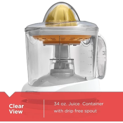 Black & Decker BLACK+DECKER 32oz Electric Citrus Juicer, CJ625, Pressure Activated, Adjustable Pulp Control, Dishwasher-Safe 5 Black & Decker BLACK+DECKER 32oz Electric Citrus Juicer, CJ625, Pressure Activated, Adjustable Pulp Control, Dishwasher-Safe - Image 5
