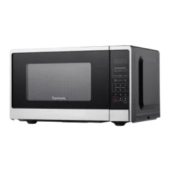 Kenmore 900W Countertop Microwave Oven Stainless Steel: 0.9 Cu Ft, Child Lock, 10 Power Levels, Small Microwave For Dorm
