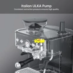 15 Bar Semi-Automatic Espresso Machine Coffee Maker With Grinder & Milk Steamer -Kitchen Appliances GUEST a3413442 3753 4901 b780 fe51872691ee