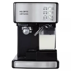 Mr. Coffee® Mr. Coffee Programmable Espresso, Cappuccino, Coffee Maker With Automatic Milk Frother And 15-Bar Pump Stainless Steel Black: ECMP1000 11 Mr. Coffee® Mr. Coffee Programmable Espresso, Cappuccino, Coffee Maker With Automatic Milk Frother And 15-Bar Pump Stainless Steel Black: ECMP1000 -Kitchen Appliances GUEST a36d5d5e 8af2 49b3 86af 75e4d23b2e96