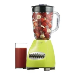 Brentwood 12 Speed Blender Plastic Jar -Red -Kitchen Appliances GUEST a3c46969 ad57 4bee 804e 900646947f7c 1
