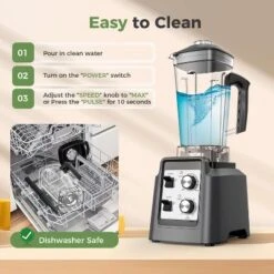 1800W 10-Speed Countertop Blender & Grinder, 70oz Capacity, Juices & Purees -Kitchen Appliances GUEST a4993262 38d6 40a3 8fce d00342c5eea0