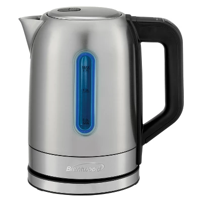 Brentwood 1,500-Watt 1.79-Qt. Cordless Digital Stainless Steel Kettle With 5 Temperature Presets And Swivel Base In Black 11 Brentwood 1,500-Watt 1.79-Qt. Cordless Digital Stainless Steel Kettle With 5 Temperature Presets And Swivel Base In Black - Image 11