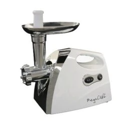 Megachef Automatic Meat Grinder - White: 1200W Food Processor, Stainless Steel, Dices & Minces, BPA-Free, 16 Volume Capacity 7 Megachef Automatic Meat Grinder - White: 1200W Food Processor, Stainless Steel, Dices & Minces, BPA-Free, 16 Volume Capacity -Kitchen Appliances GUEST a5586641 f03d 4c17 9c74 a7cc9c57b7c5 1