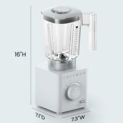 Chefman Obliterator 48oz Countertop Blender W/ 20oz Travel Jar And Tamper/Scraper Tool -Kitchen Appliances GUEST a56beaab 5d93 4bf0 adc7 e1c04579a0f7