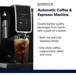 Delonghi Dinamica Espresso Machine - Manufacturer Refurbished -Kitchen Appliances GUEST a708233f 5e04 45c9 b0e1 5b8a2d406598