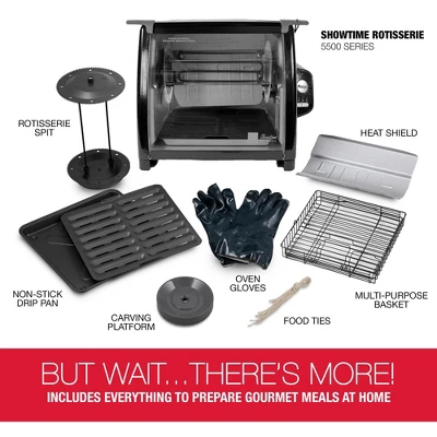 Ronco Modern Rotisserie Oven, Large Capacity 240oz Countertop Oven, Multi-Purpose Basket For Versatile Cooking, Easy-to-Use Controls 6 Ronco Modern Rotisserie Oven, Large Capacity 240oz Countertop Oven, Multi-Purpose Basket For Versatile Cooking, Easy-to-Use Controls - Image 6