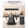 CROWNFUL Smart Electric Gooseneck Kettle With 4 Variable Presets, ±1℉ Temperature Control
