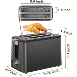 Mecity 2 Slice Toaster With Timer, Long Slots, 800W 11 Mecity 2 Slice Toaster With Timer, Long Slots, 800W -Kitchen Appliances GUEST ac02feb1 75a7 4c5c 94e4 f508891115ec