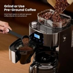ZAFRO 10-Cup Digital Drip Coffee Maker With Built-In Grinder, 12-Hour Timer, Programmable, 1.5L Water Tank, Keep-Warm Function -Kitchen Appliances GUEST ac11a848 cd1d 4db3 b2b6 0e2cd0cc2246