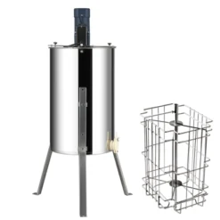 VEVOR Electric Honey Extractor, 2/4 Frames Honey Spinner Extractor, Stainless Steel Beekeeping Extraction, Apiary Centrifuge Equipment -Kitchen Appliances GUEST ac58d99d f093 4daa 9fb2 4ebd77b5d4ae