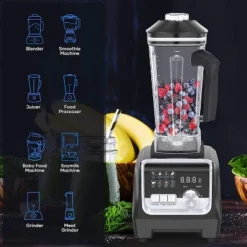 SKONYON 1400W High-Speed Blender With 2L BPA-Free Jar, 9-Speed Control & 8 Preset Functions, Countertop Blender For Smoothies, Ice, Soups & More -Kitchen Appliances GUEST ad35038e 26d5 44aa 8115 9d8a858c95e6