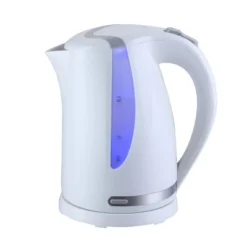 MegaChef 1.7Lt. Plastic Electric Tea Kettle- White -Kitchen Appliances GUEST ad957b6c 4b11 4aee af06 3a5eac595d3b