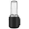 KitchenAid Go Cordless Personal Blender Battery Sold Separately KSBR200: Smoothie Maker, Dishwasher-Safe, Black Matte
