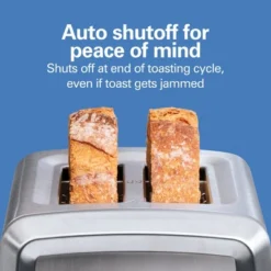 Hamilton Beach Modern 2 Slice Stainless Steel Toaster With Extra - Wide Slots 22794G: 850W, Metal, Hand Wash, Silver -Kitchen Appliances GUEST b0faf1b5 ceee 40d7 bc7c a5ff39f9e1da
